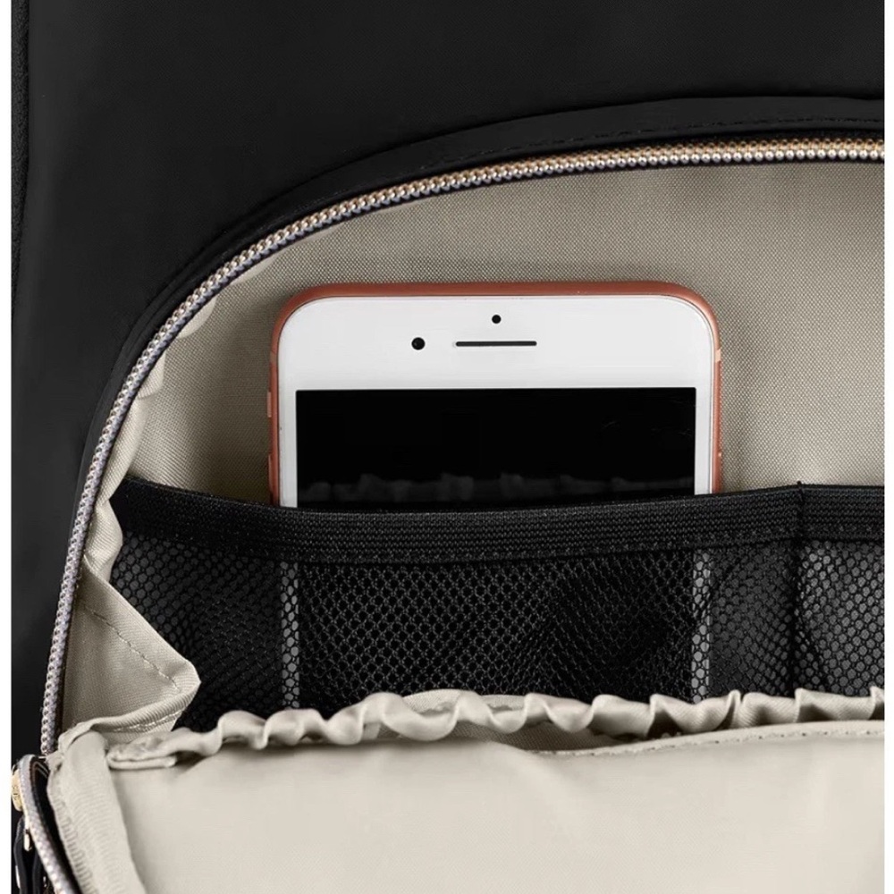 Skip Hop Black and Gold Diaper Bag Backpack - Picture 10 of 12